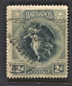 STAMP STATION PERTH - Barbados #143 Seal of Colony FU Wmk.3 CV$20.00