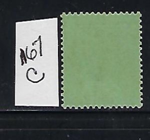 STRAITS SETTLEMENTS SCOTT #167C  GEORGE V DIE II-  WMK 3-$5 (GREEN/RED) MINT NH