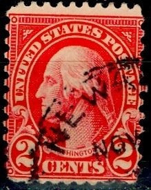 U.S.A.; 1924; Sc. # 579;  Used  Perf. 11x10 Single Stamp