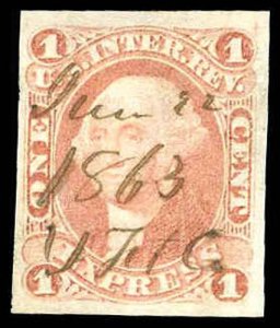 U.S. REV. FIRST ISSUE R1a  Used (ID # 83366)