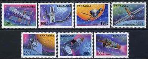 Tanzania 1994 Space Research unmounted mint set of 7, SG ...