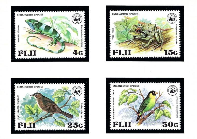 Fiji 397-400 MNH 1979 Endangered Species