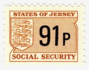 (I.B) Jersey Revenue : Social Security 91p