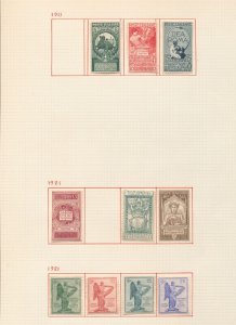 Italy 1911/47 MH (25 Items) BL536