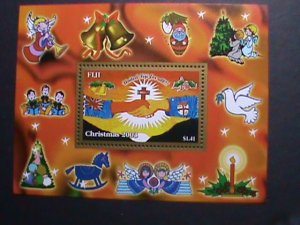 FIJI- 2003 SC# 1003 CHRISTMAS SHEET-CHILDREN'S ART- MNH-S/S SHEET VERY FINE