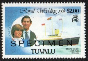 Tuvalu Sc #161 MNH with 'SPECIMEN' overprint