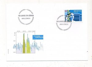 D332131 Switzerland FDC 150 Years ETH Zurich 2005