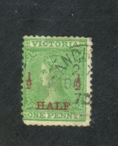 VICTORIA #124 USED AVE-FINE  Cat $24