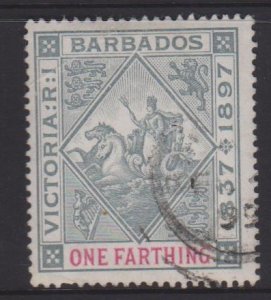 Barbados Sc#81 Used