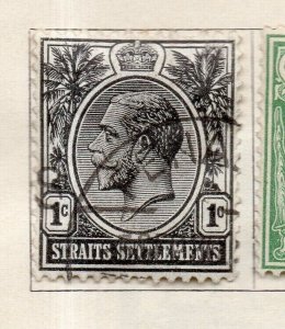 Malaya Straights Settlements 1921 Early Issue Fine Used 1c. NW-208907