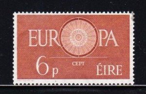 Album Treasures Ireland Scott # 175  6p Europa  Mint Lightly Hinged