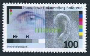 Germany 1810, MNH. Michel 1690. Radio Exhibition, Berlin, 1993.