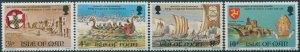 Isle of Man 1974 SG50-53 Historical Anniversaries set MNH