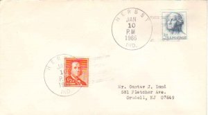 United States Indiana Herbst 1966 4f-bar  1962-1967  Philatelic.