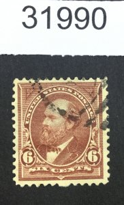 US STAMPS #256 VF USED LOT #31990