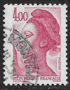 France #1803 4fr Liverty, After Delacroix ~ Used