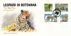 Botswana - 2017 Leopards FDC