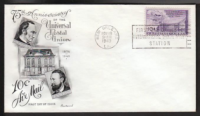 U.S. C42 U.P.U. (Fleetwood)  U/A FDC   