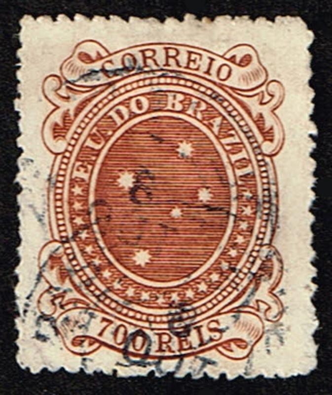 Brazil - Sct. #107a - 1890 - Used