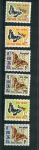 Vietnam #J15-20 MNH