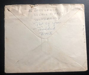 1964 Woodbruck Trinidad & Tobago Airmail Cover To Downing-town PA USA