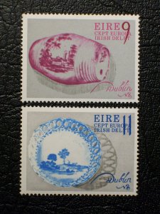 Ireland Scott #393-394 unused