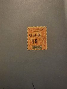 Stamps Guadeloupe Scott #46 used