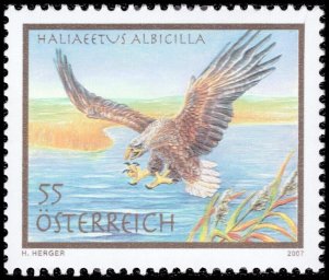 Austria 2007 Sc 2116 Birds Eagle 