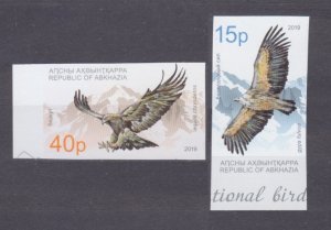 2019 Abkhazia Republic 1004-1005b Birds of prey 15,00 €