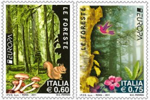 Scott #3058-9 Europa - Flora and Fauna MNH