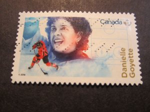 Canada 3083 Women in Winter Sports  VF {CA15}