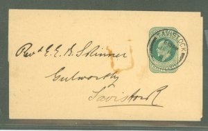 Great Britain  1902 1/2d Green Wrapper. Not torn removing contents.