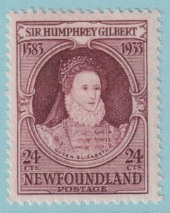 NEWFOUNDLAND 224 MINT HINGED OG* NO FAULTS VERY FINE!  JKX