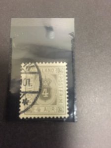 Iceland #O11 Used (SCV=$50) 