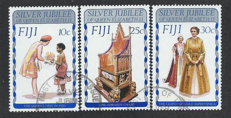 FIJI SC# 371-3 F-VF U 1977