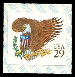 PCBstamps   US #2595v 29c Liberty & Eagle, brown, coil, MNH, (1)