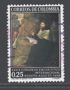 Colombia Sc # 777 used (BBC)