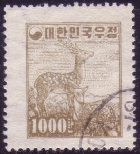 Korea #199 - Animal. CTO. XF 
