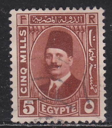 Egypt 135 King Fuad 1929