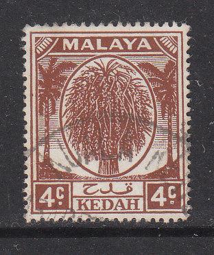 Malaya Kedah 1950 Sc 64 4c Used