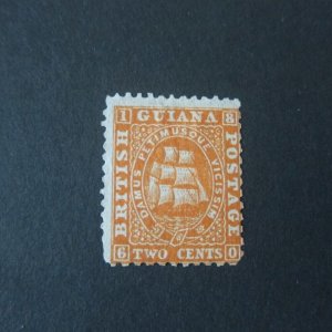 British Guiana 1862 Sc 25 MNG