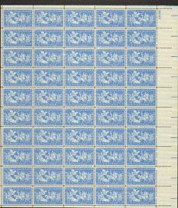 US #1123 Mint Sheet Fort Duquesne 