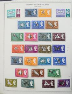 EDW1949SELL : SOLOMON ISLANDS Beautiful, ALL VF, Mint OG collection. Cat $516.00