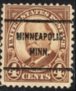 US Stamp #685x61 - Robert Taft Regular Issue 1930 w/ Precancel