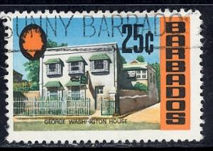 Barbados 338 used SCV $ 0.25 (RS)