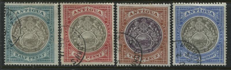 Antigua 1903 1/2d to 2 1/2d used