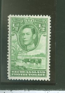 Bechuanaland Protectorate #124v  Single