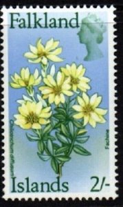 FALKLAND ISLANDS SG242 1968  2/-  FLOWERS MNH