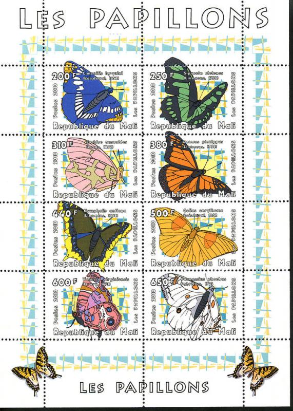 MALI SHEET INSECTS BUTTERFLIES