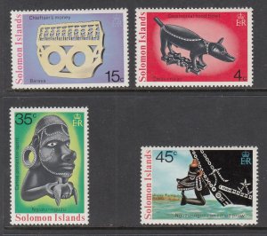 Solomon Islands 312-315 MNH VF